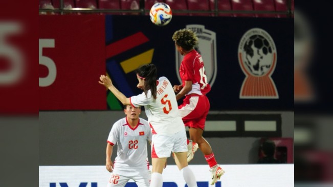 Timnas Putri Indonesia vs Vietnam. [Instagram]